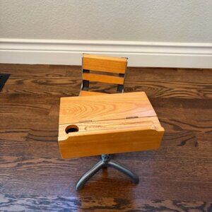 American Girls school desk, locker, volcano,  hot lunch and school accessories